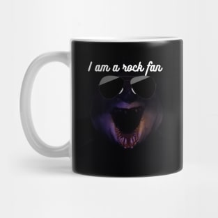 Funny Shark Rock Fan Mug